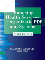 Managing Health Services Organizations and Systems, Sixth Edition Excerpt