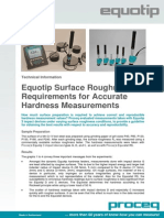 Equotip Surface Roughness E 2010.03.17