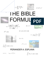 The Bible Formula by Periander A. Esplana