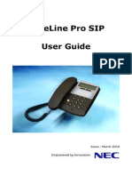 BaseLine ProSIP UserGuide