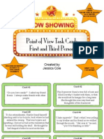 point of view task cards