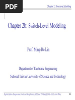 Chapter 2b: Modeling: Switch-Level