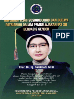 Implikasi Teori Sosiologis Dan Budaya Patriarkhi Dalam Pembelajaran IPS SD Berbasis Gender - Prof DR HJ Ruminiati MSi PDF