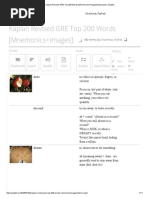 Download Kaplan Revised GRE Top 200 Words MnemonicsImages flashcards _ Quizlet by Shashwat Pathak SN254108704 doc pdf