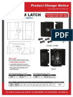 2013 Slam Latch Field Bulletin