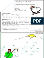 How Many Sheep Are in The Field?: Updated Nativity Prek/K Pack ©2013 All Rights Reserved