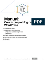 Manual: Crea Tu Propio Blog Con WordPress