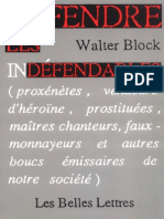 Defendre Les Indéfendables