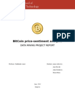 Bitcoin Price-Sentiment Analysis: Data Mining Project Report