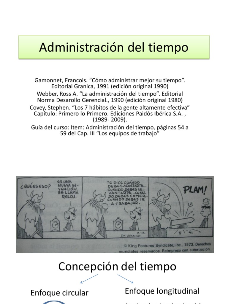 Estrategias Efectivas de Administración del Tiempo | PDF ...