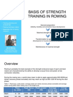 Basis of Strength Training in Rowing