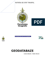 Introducere in Geodatabaze - MAMOT