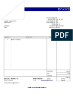 Invoice 1