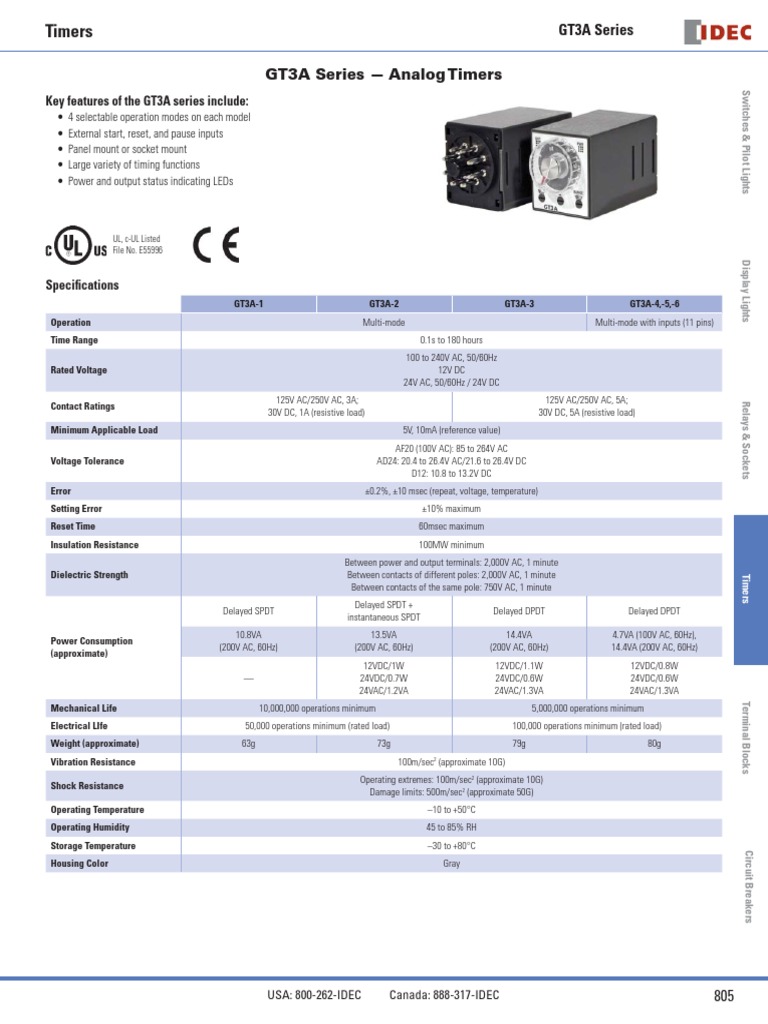 Electric Timer | PDF | Switch | Relay