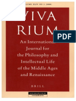 Vivarium - Vol Xliv, No. 1, 2006