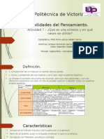 Habilidades Del Pensamiento Act. 7