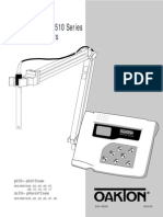 The PH 510 and Ion 510 Series Benchtop Meters: PH 510-pH/mV/°C Meter