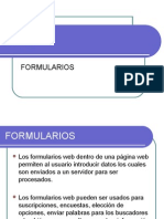 HTML Formularios 