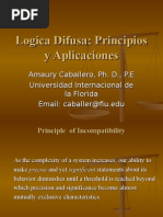 Logica Difusa: Principios y Aplicaciones