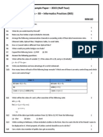 8180CBSE Sample Paper 1 For Session 2015 PDF
