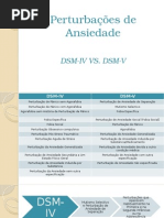 Perturbações de Ansiedade DSM-V