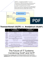 OLTP: Numerous Short Transactions. Requires Fast Query Processing and