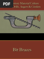 Download Tools - Braces Drills Augers  Gimlets by The 18th Century Material Culture Resource Center SN254146992 doc pdf
