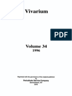 Vivarium - Vol 34, Nos. 1-2, 1996