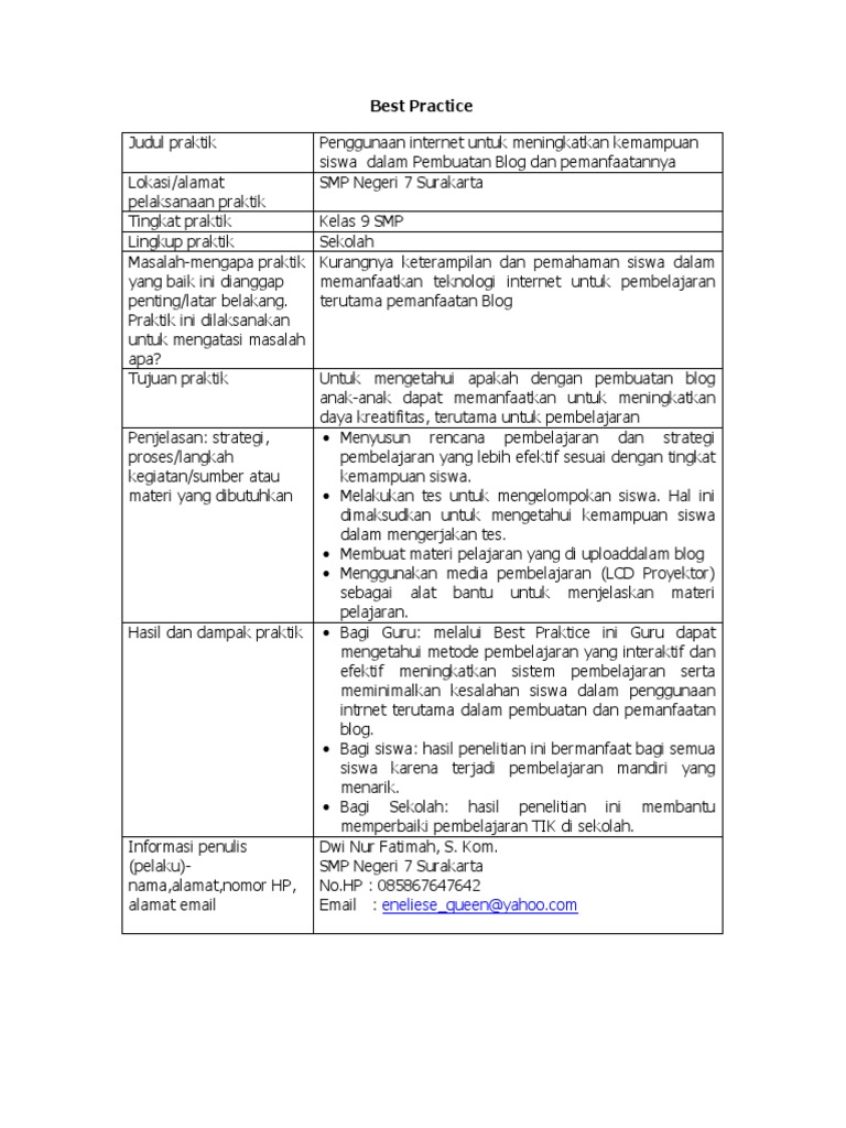 Best Practice PDF | PDF