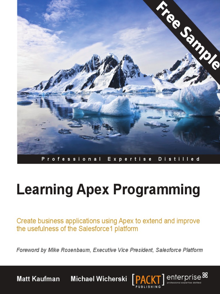 Learning Apex Programming Sample Chapter | PDF | Salesforce.Com | Renting