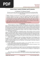 Bolted Joints Analysis Methods and Evaluation