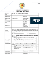 Kolej Universiti Linton Assignment Brief (HND)