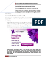 Cara Berbisnis Afiliasi Amazon Dengan WP Robot