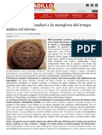 I Calendari e La Metafora Del Tempo Mitico Ed Eterno. I Pilastri Dell'anno e Il Significato Occulto Del Calendario Su Barbadillo