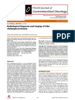 Radiological Diagnosis and Staging of Hilar Cholangiocarcinoma