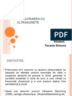 Prelucrarea Cu Ultrasunete PDF