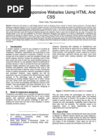 Designing Responsive Websites Using HTML and Css