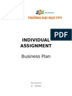 Individual Assignment: Business Plan