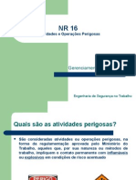 NR 16 Atividades e Operações Perigosas