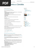 A Luta Contra a Cândida