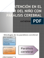 Cuidado niño parálisis cerebral