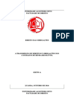 Transmissão direitos obrigações contratos renda resolúvel