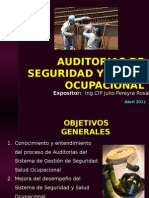 Auditorias de Seguriad y Salud Ocupacional