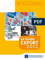 Guide Export 2012