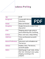 Audience Profiling