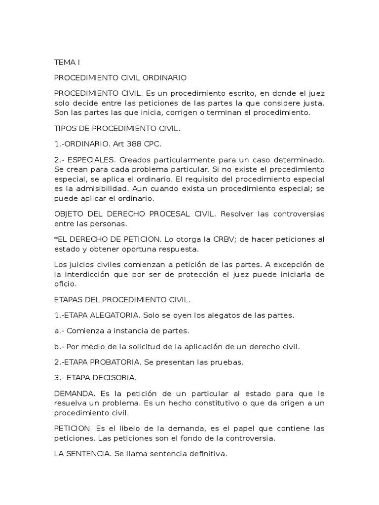 Pasos De La Demanda Doc