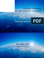 Fique por dentro das novas ISO 9001:2015, ISO 14001:2015 e ISO 45001 (de Segurança e Saúde)