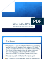 What Is The OSSLT Presentation