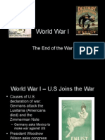 End of Wwi