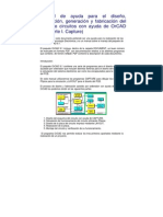 Manual de Ayuda para El Dibujo Simulacion y Diseno de Una PCB Con Orcad 9